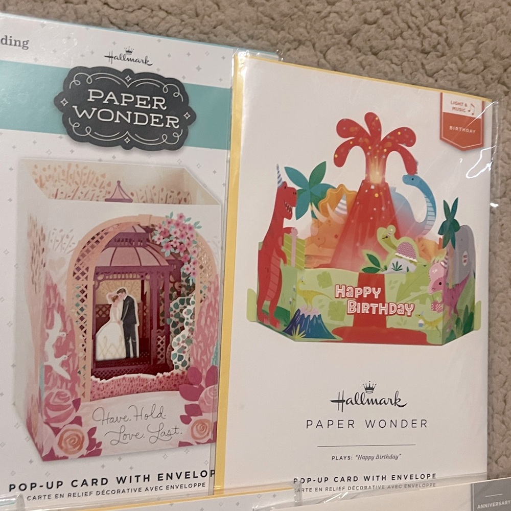 🤍New Hallmark Paper Wonder Pop-Up Card Bundle🤍 - Picture 3 of 11